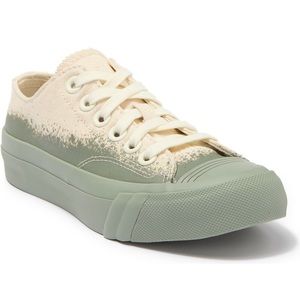 Pro-Keds Royal Lo Spray Foxing Ombre Natural Olive Green Sneakers, Size 9 Men
